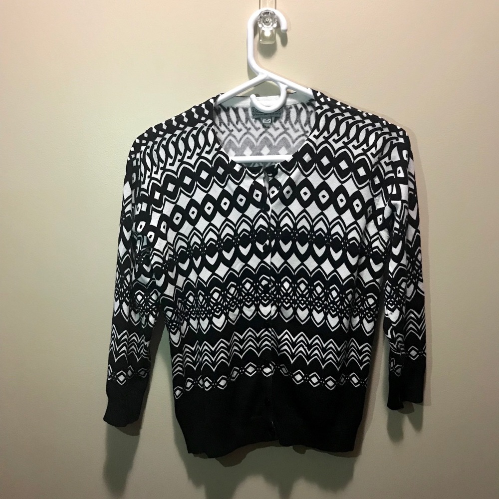 button down sweater